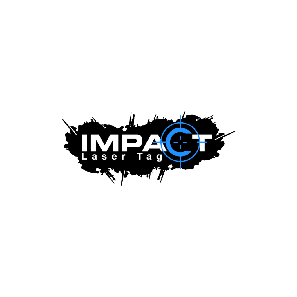 Impact Laser Tag short logo PNG
